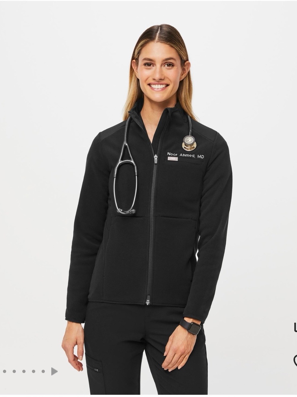 Figs Women's On Shift Fleece Jacket